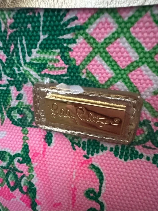 Lilly Pulitzer Greydon Canvas Tote in Mandevilla Baby Always Worth It - Picture 2 of 9